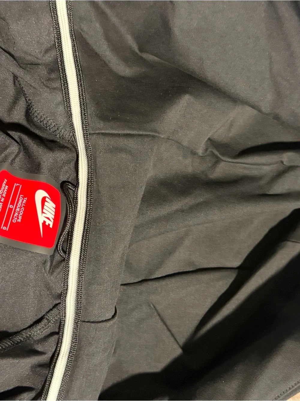 Nike Tech Men's Black Full-Zip Hooded Jacket